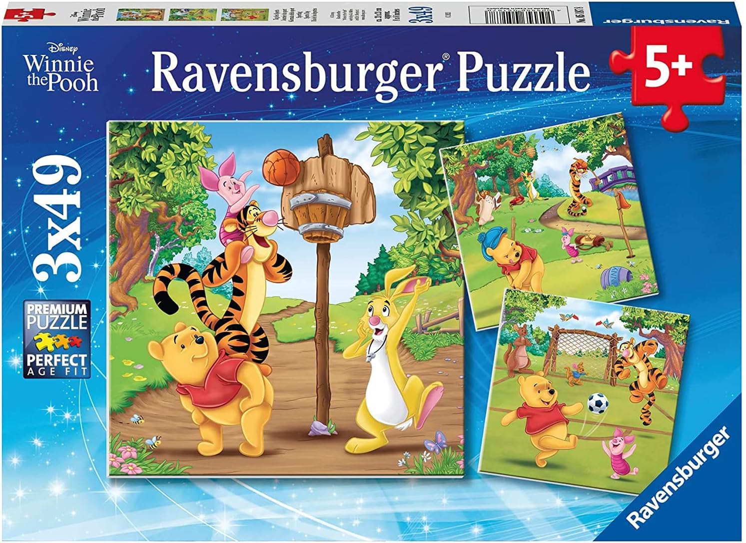RAVENSBURGER EZ5187 WINNIE THE POOH 3x49 PIECE PUZZLES