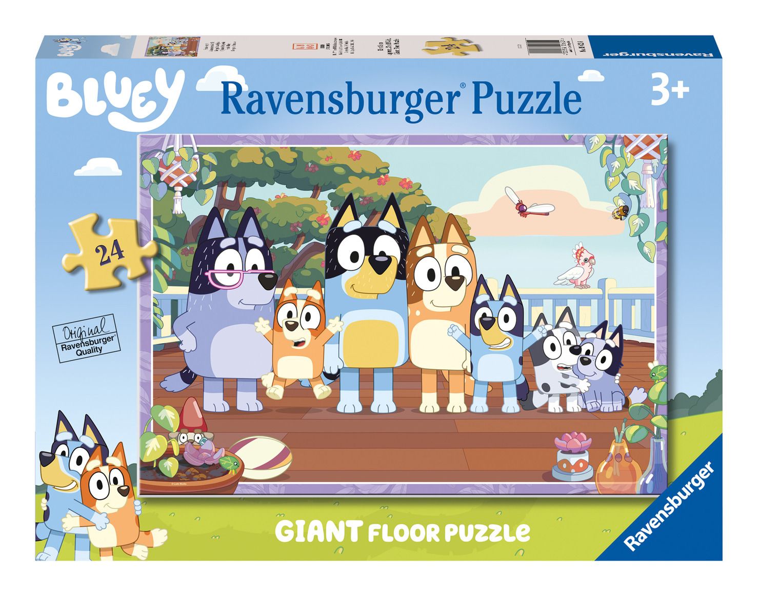 RAVENSBURGER 05622 BLUEY 24 PIECE PUZZLE