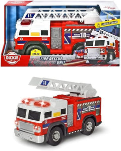 DICKIES TOYS 6016 FIRE RESCUE UNIT WITH LIGHTS AND SOUNDS