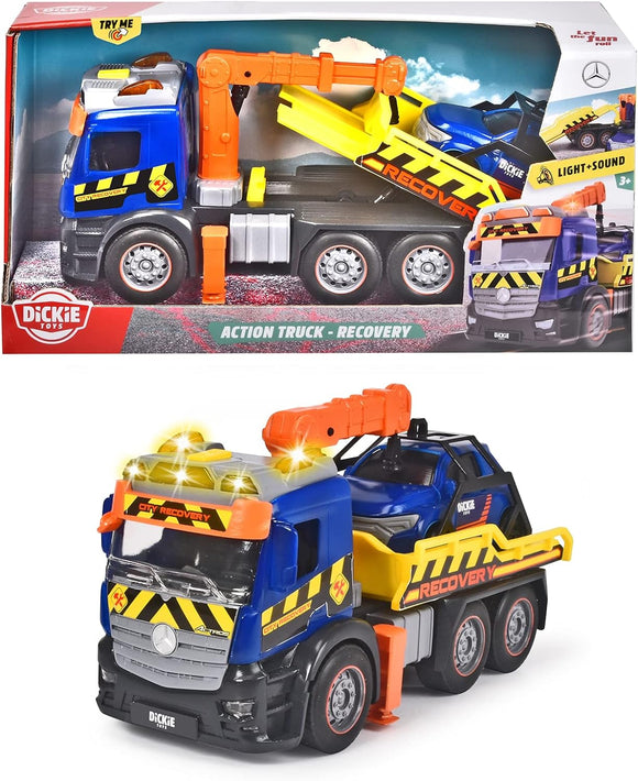 DICKIES TOYS 5016 ACTION TRUCK-RECOVERY WITH LIGHTS AND SOUNDS