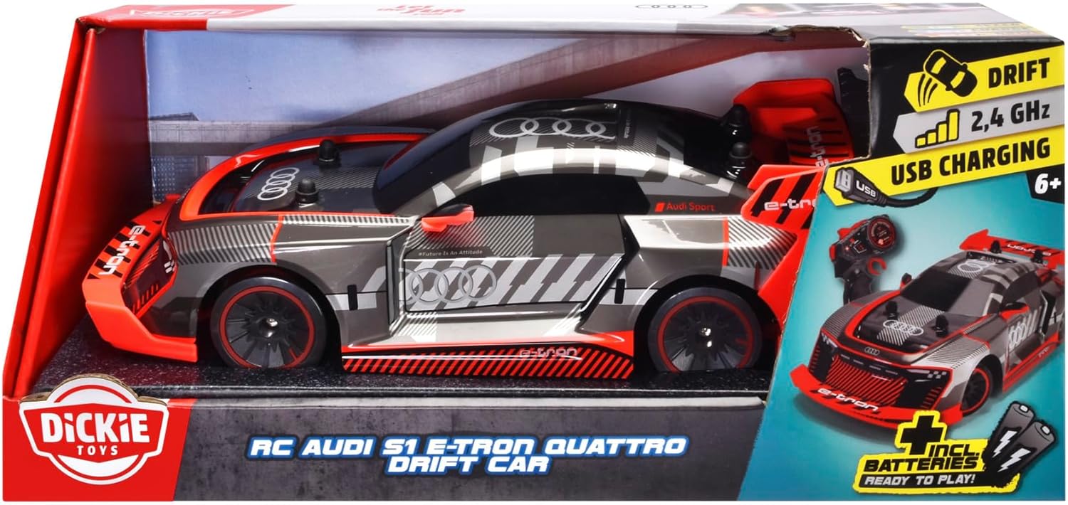 DICKIES TOYS 6011 RC AUDI S1 E-TRON QUATTRO DRIFT CAR