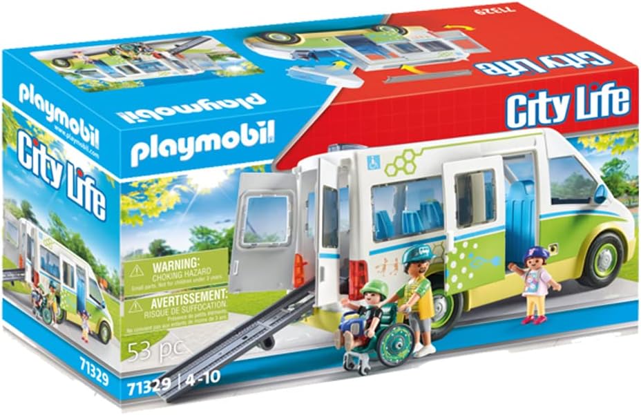 PLAYMOBIL 71329 CITY LIFE SCHOOL BUS