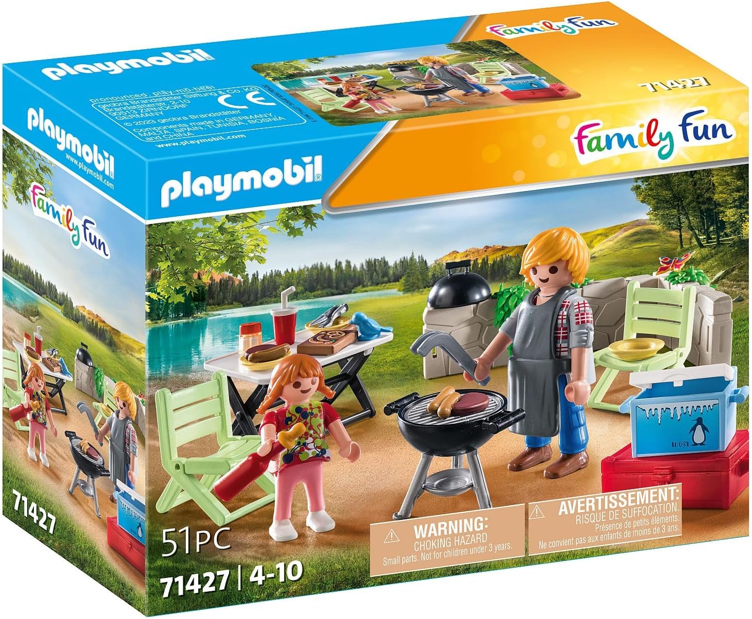PLAYMOBIL 71427 FAMILY FUN FAMILY BARBECUE