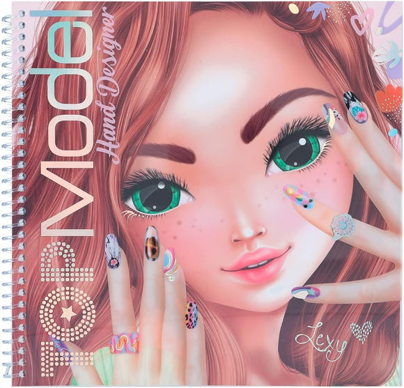 TOP MODEL 0612292 CREATE YOUR HAND-DESIGNER COLOURING BOOK