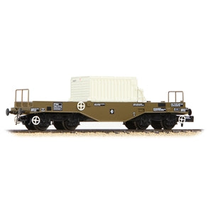 GRAHAM FARISH 377-801A  BR FNA Nuclear Flask Wagon with Flat Floor