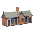 SCENECRAFT 44-1024B Transport Cottages - Brick & Blue