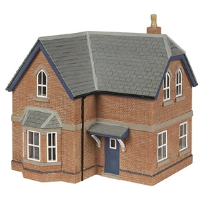 SCENECRAFT 44-1025B  Railway House - Blue & White