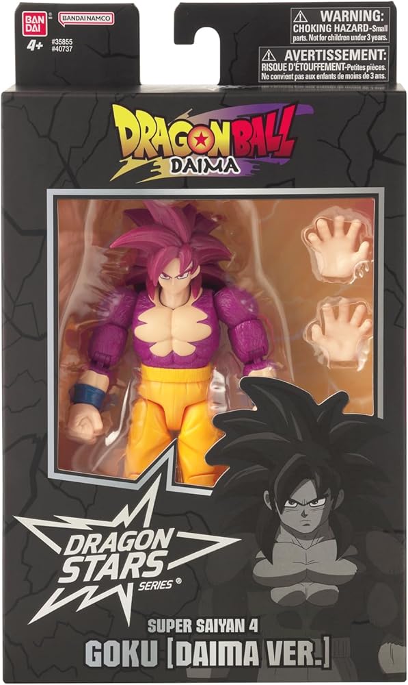 DRAGON BALL 40737 DRAGON STARS SUPER SAIYAN 4 GOKU DAIMA VER