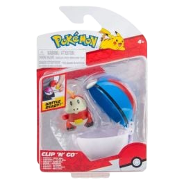 POKEMON PKW4156 CLIP N GO BALL FUECOCO & GREAT BALL