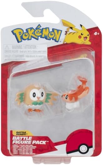 POKEMON PKW4052 BATTLE FIGURE PACK ROWLET +TATSUGIRI