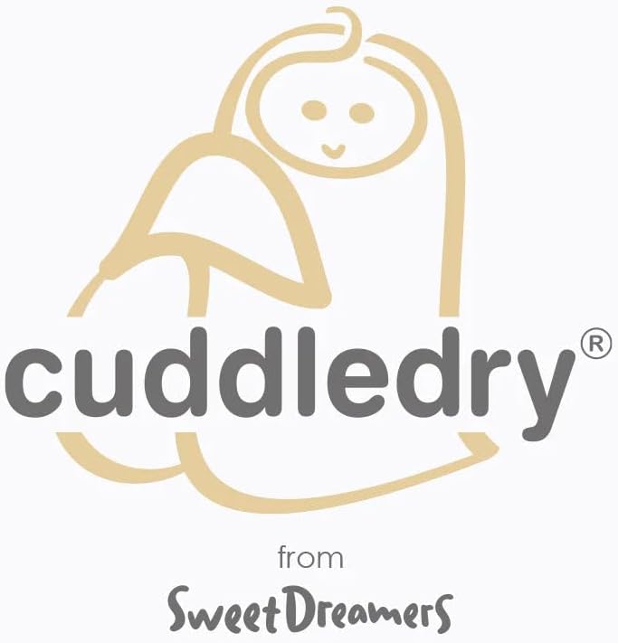 Cuddledry Handsfree Bamboo Baby Towel Grey