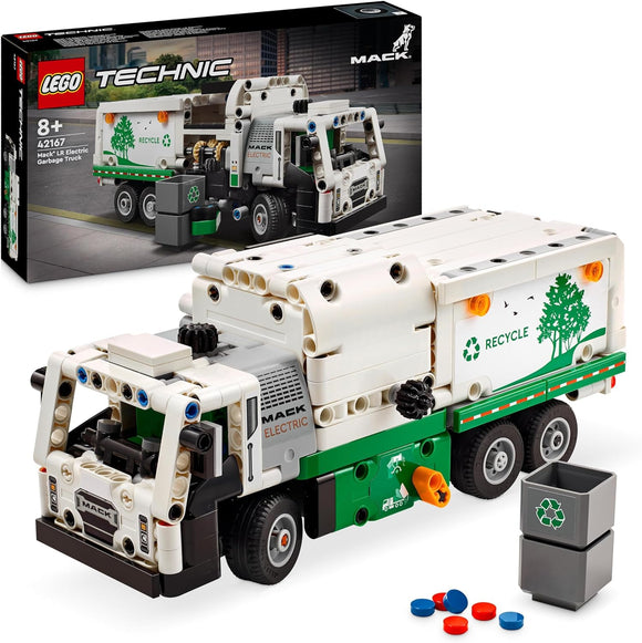 LEGO 42167 TECHNIC MACK LR ELECTRIC GARBAGE TRUCK