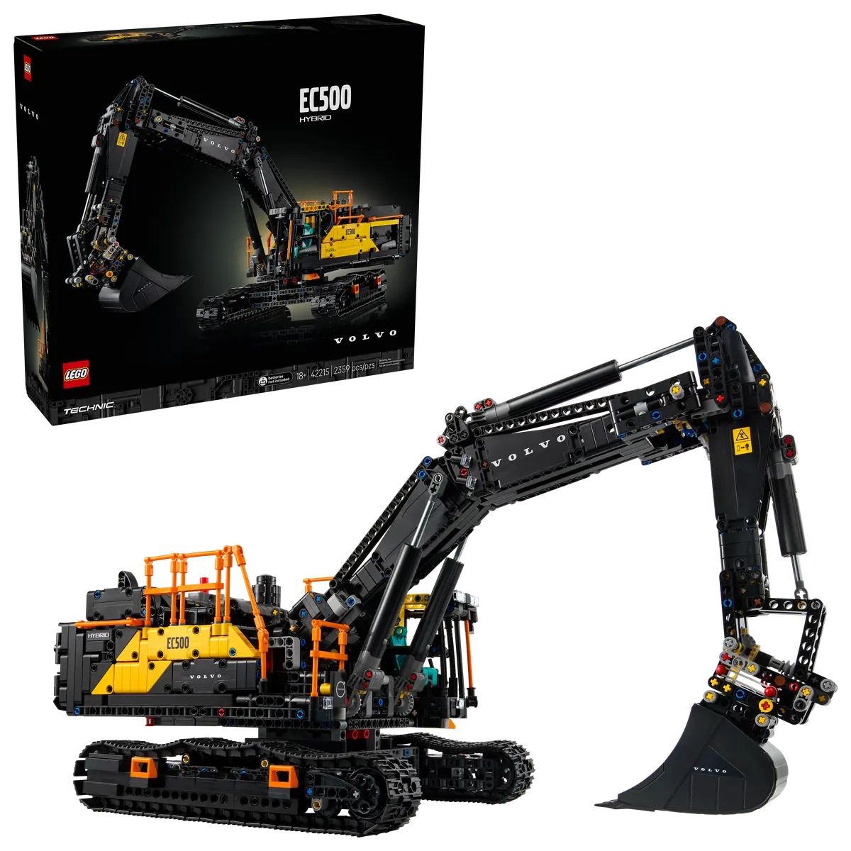LEGO 42215 TECHNIC VOLVO EC500 HYBRID EXCAVATOR