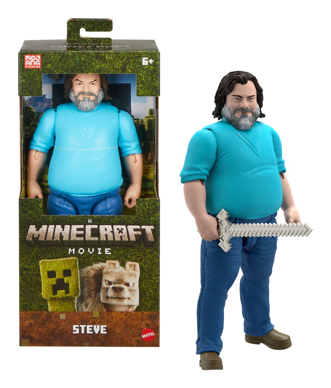 MINECRAFT JGG67 MOVIE FIGURE STEVE
