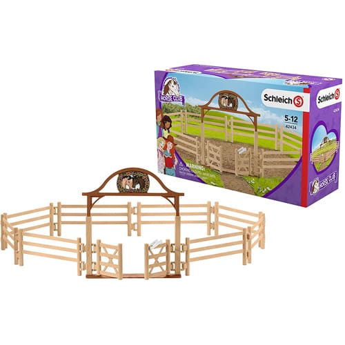 SCHLEICH 42434 PADDOCK WITH ENTRY GATE