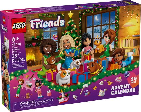 LEGO 42668 FRIENDS ADVENT CALENDAR 2025
