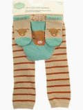 ZIGGLE LEG4273 LEGGINGS & SOCKS HIGHLAND COW AGE 6 - 12 MONTHS