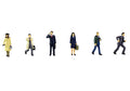 BACHMANN 36-433 1980S COMMUTERS OO SCALE FIGURES