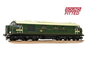 BACHMANN  31-995ASF LMS 10001 BR Lined Green (Late Crest) Sound Fitted Loco