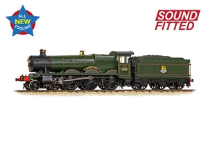GRAHAM FARISH 372-010SF   GWR 49XX 'Hall' 4962 'Ragley Hall' BR Lined Green (Early Emblem) SOUND FITTED LOCO