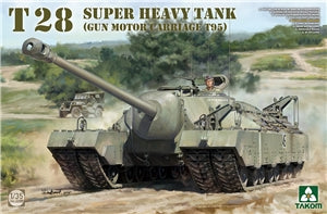 TAKOM 2209 US Army T28 Super Heavy Tank/Gun Motor Carriage T95  1/35 SCALE