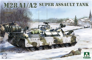 TAKOM 2210  TAKOM 2210  US Army M28A1/A2 Super Assault Tank  1/35 SCALE