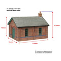SCENECRAFT 44-0185G  GCR MESS ROOM GREEN   OO SCALE