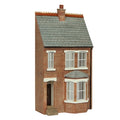 SCENECRAFT 44-0214B  LOW RELIEF RIGHT HAND BAY TERRACE BLACK  OO SCALE