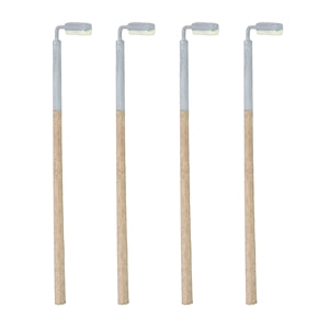 BACHMANN 44-592 Sleeved Street Lamp Posts (x4) 00 Gauge