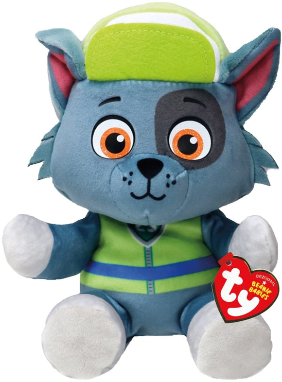 TY 44019 PAW PATROL ROCKY BEANIE BABIES