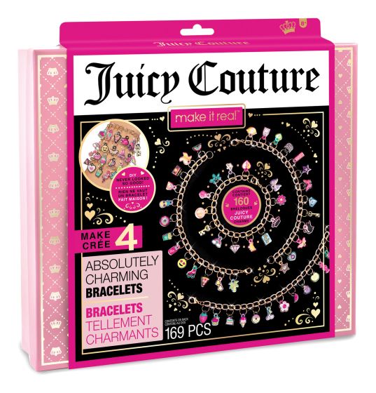 ** 50% OFF ** MAKE IT REAL 4414 JUICY COUTURE ABSOLUTELY CHARMING BRACELETS SET