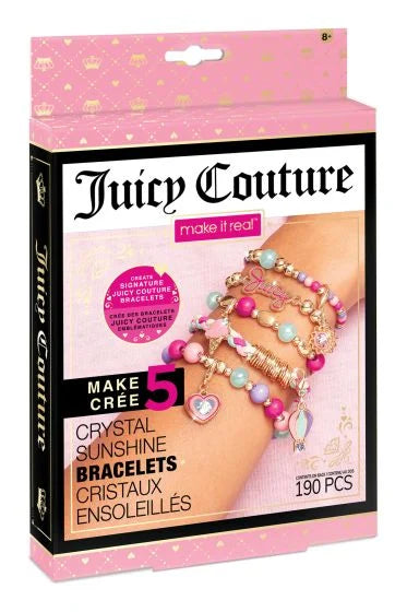 ** 40% OFF ** MAKE IT REAL 4433 JUICY COUTURE CRYSTAL SUNSHINE BRACELETS
