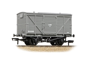 BACHMANN 37-803C LMS 12T Planked Ventilated Van LMS Grey