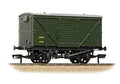 BACHMANN 37-806A LMS 12T Planked Ventilated Van ARMY Green