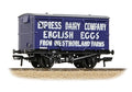 BACHMANN 37-807A  LMS 12T Planked Ventilated Van 'Express Dairy Company' Blue