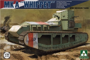 TAKOM 2025  WWI Medium Tank Mk A Whippet  1/35 SCALE