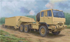 TRUMPETER 01098 US Army M1088 FMTV Tractor with AN/TPY-2 X Band Radar Trailer 1/35 SCALE