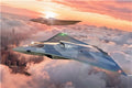 TRUMPETER 01689  Chinese Air Force J-36 6th Generation Combat Aircraft (Notional)  1/72 SCALE