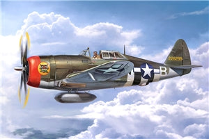 TRUMPETER 02427 US Army Air Forces P-47D Thunderbolt Razorback Fighter-Bomber  1/24 SCALE