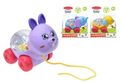 INFUNBEBE TY6780 MY 1ST PULL ALONG ANIMAL ASST