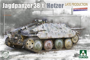 TAKOM 2172X German WWII Jagdpanzer 38(t) Hetzer Late Production Limited Edition  1/35 SCALE