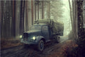 RODEN 740 German Army Borgward B3000 Medium-Duty Truck  1/72 SCALE