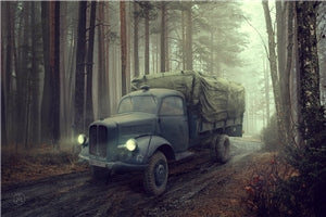 RODEN 740 German Army Borgward B3000 Medium-Duty Truck  1/72 SCALE