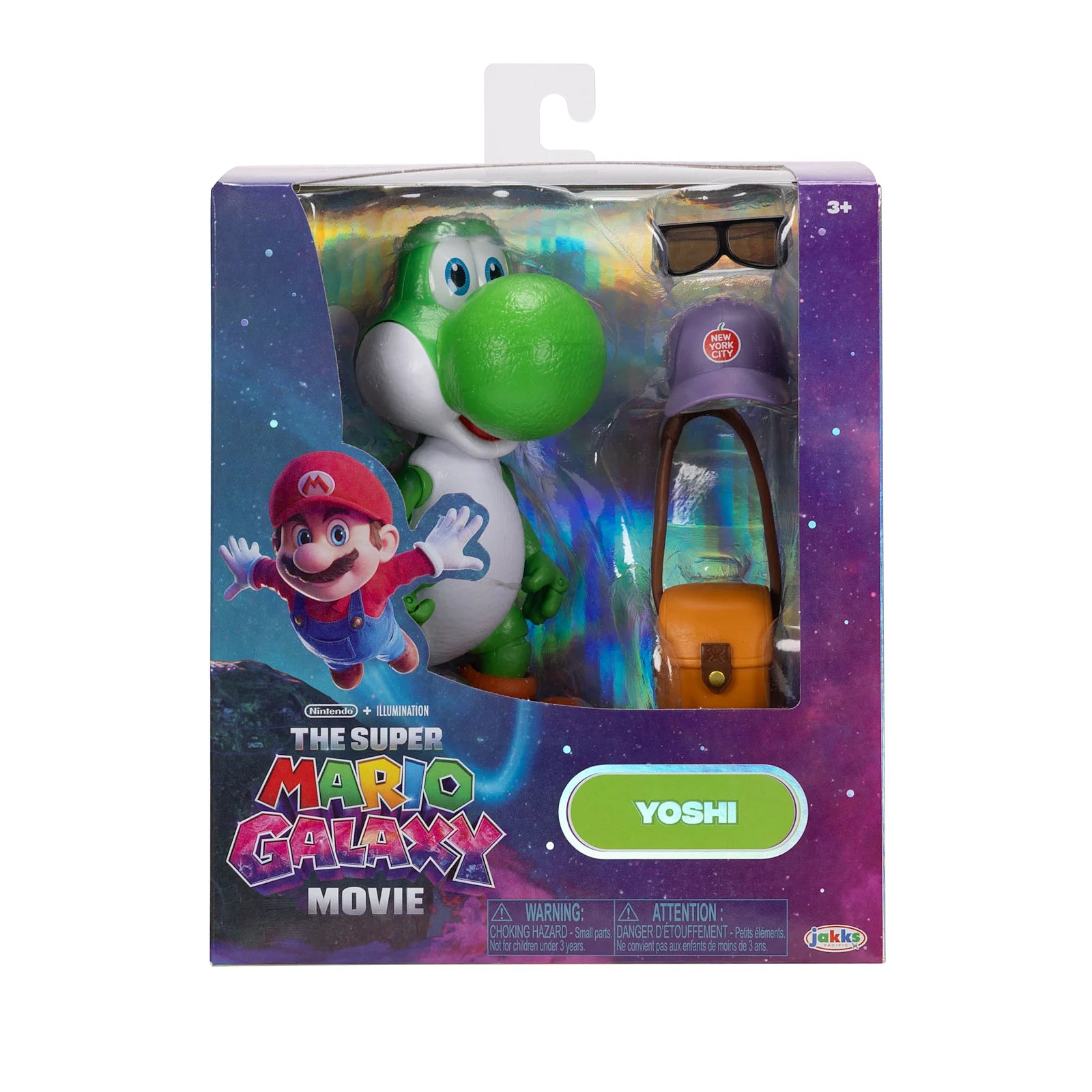 SUPER MARIO YOSHI 5 INCH GALAXY MOVIE FIGURE