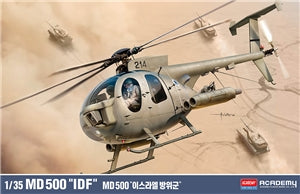 ACADEMY 12136  Israeli MD 500 Defender Light Attack Helicopter  1/35 SCALE