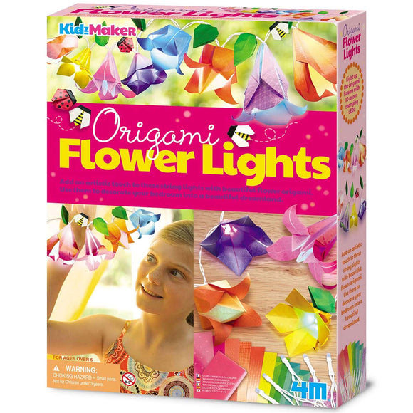 4M KIDS MAKER 4725 ORIGAMI FLOWER LIGHTS