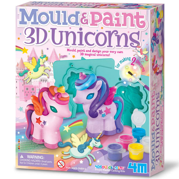 4M 4770 MOULD & PAINT 3D UNICORNS