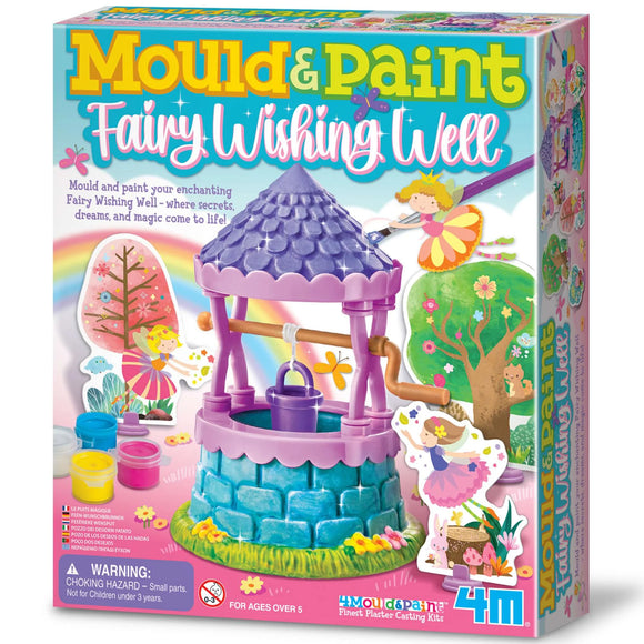 4M 4792 MOULD & PAINT FAIRY WISHING WELL