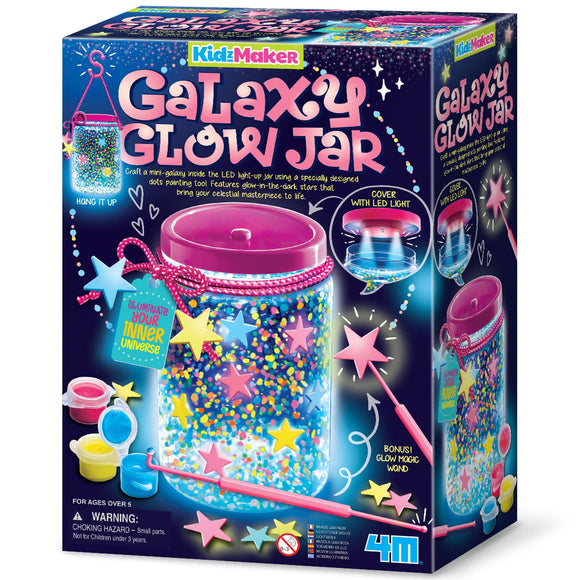 4M KIDZ MAKER 4804 GALAXY GLOW JAR