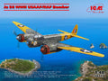 ICM 48227 JU88 WWII USAAF/RAF BOMBER MODEL KIT 1/48 SCALE